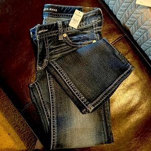Express bootcut jeans 8 short